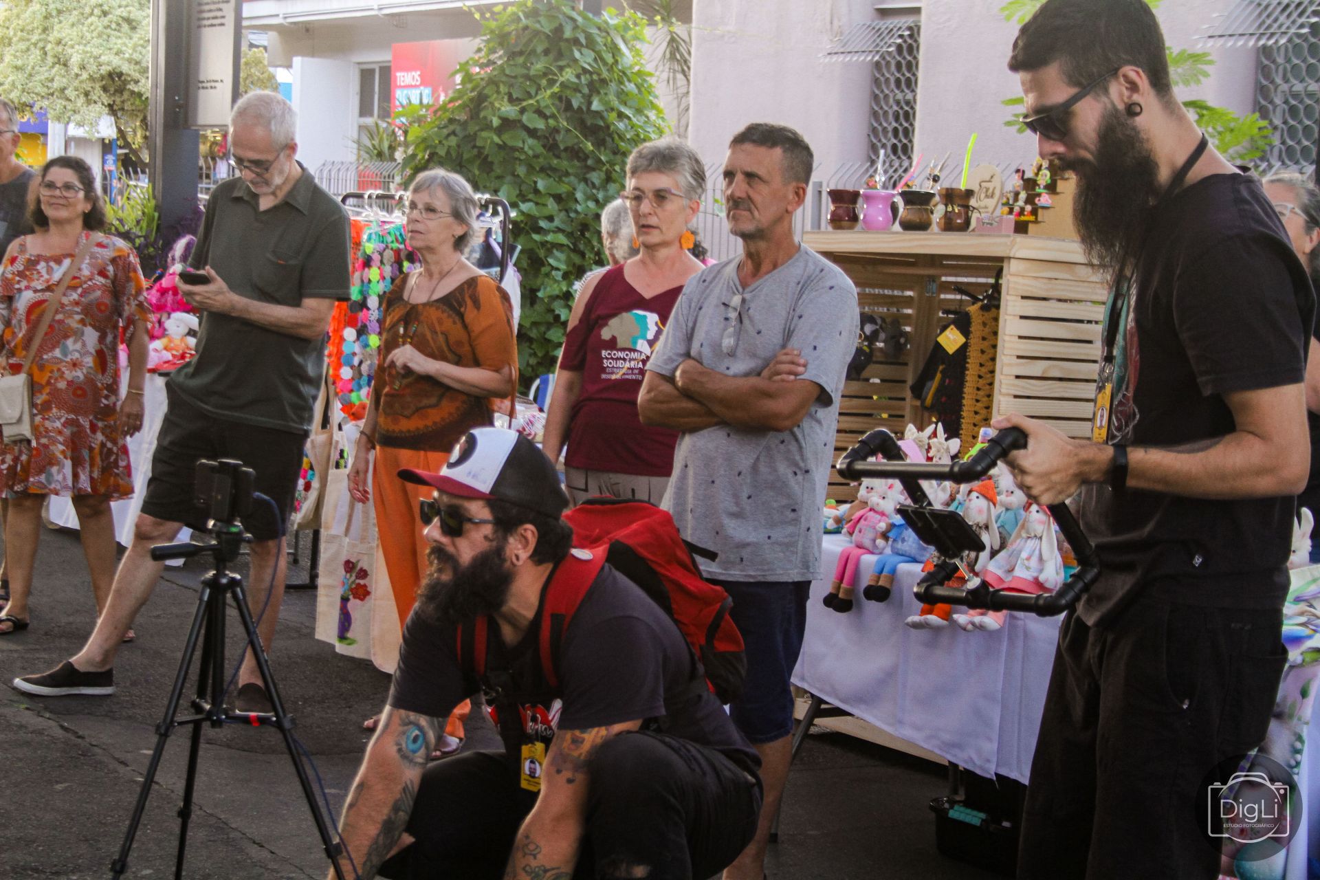 Rodrigo Fontoura apresentação da banda Digor na Feira da Economia Solidaria e Criativa de Esteio 15-03-2025 (10)